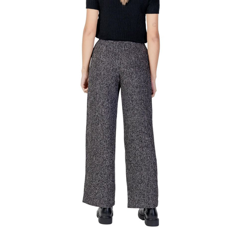 Jacqueline De Yong Jdyfrancesca Black Flared Pants for Women