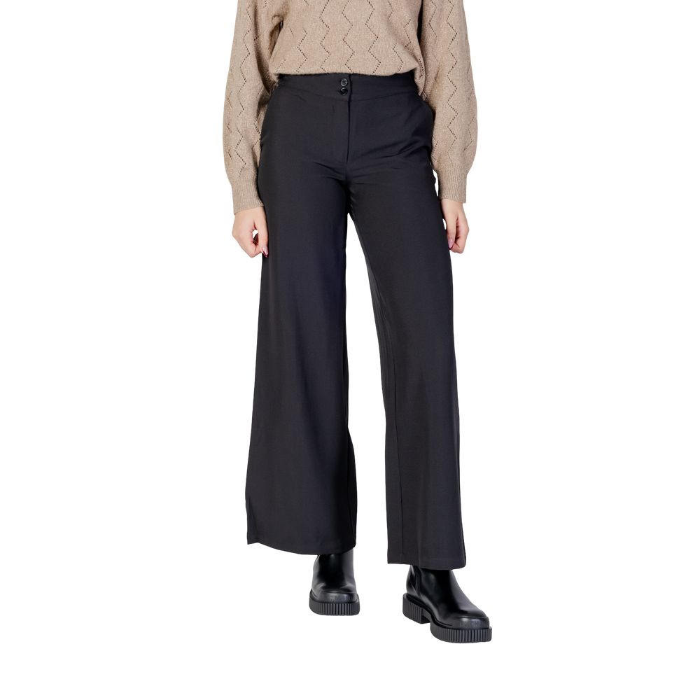 Jacqueline De Yong Jdydora Black Flared Pants for Women