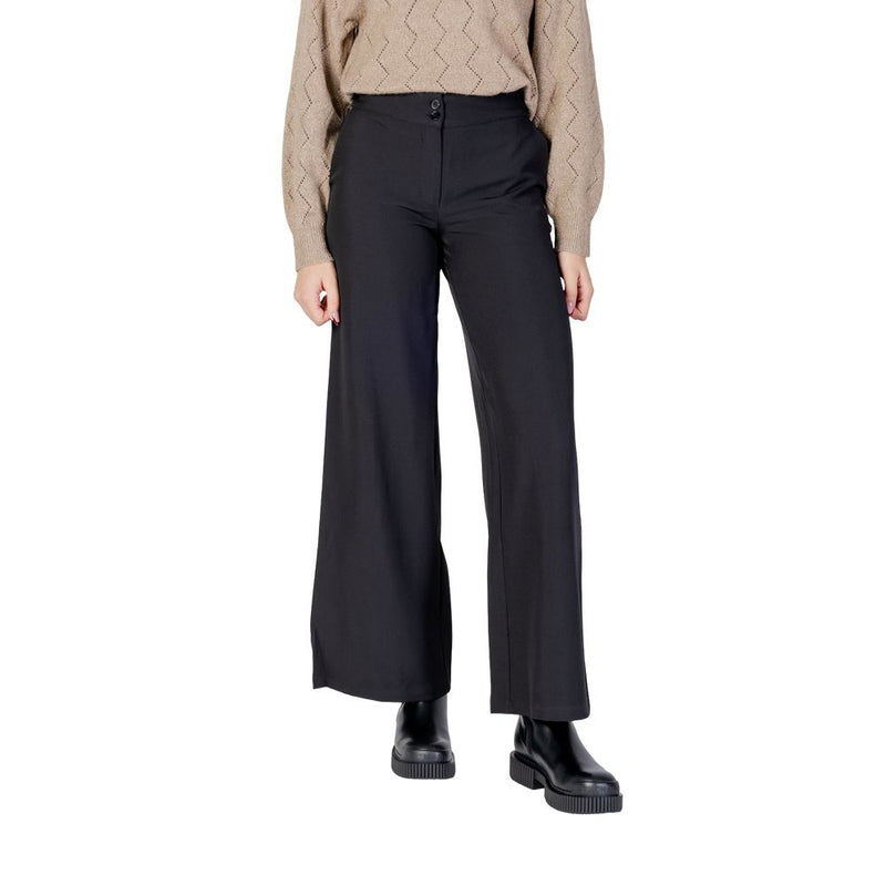 Jacqueline De Yong Jdydora Black Flared Pants for Women