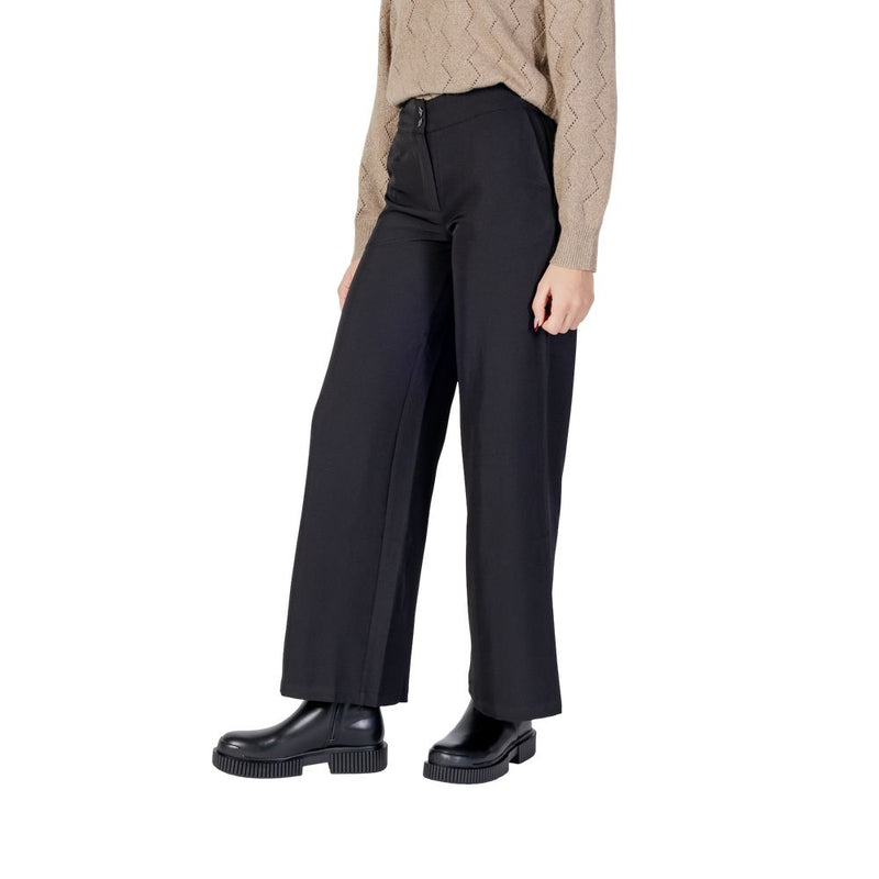 Jacqueline De Yong Jdydora Black Flared Pants for Women