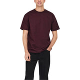 Only & Sons Onsfred Life Rlx Bordeaux Organic Cotton T-Shirt