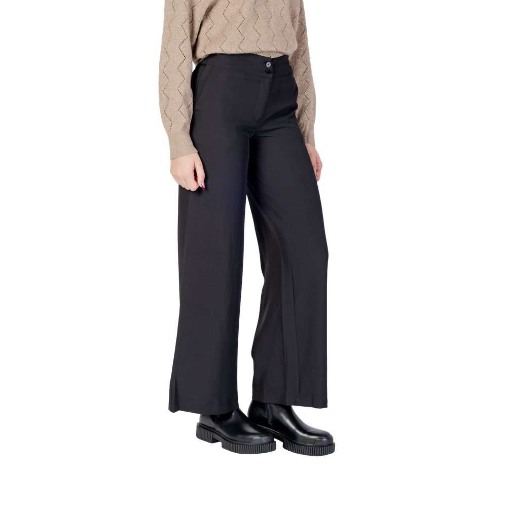 Jacqueline De Yong Jdydora Black Flared Pants for Women