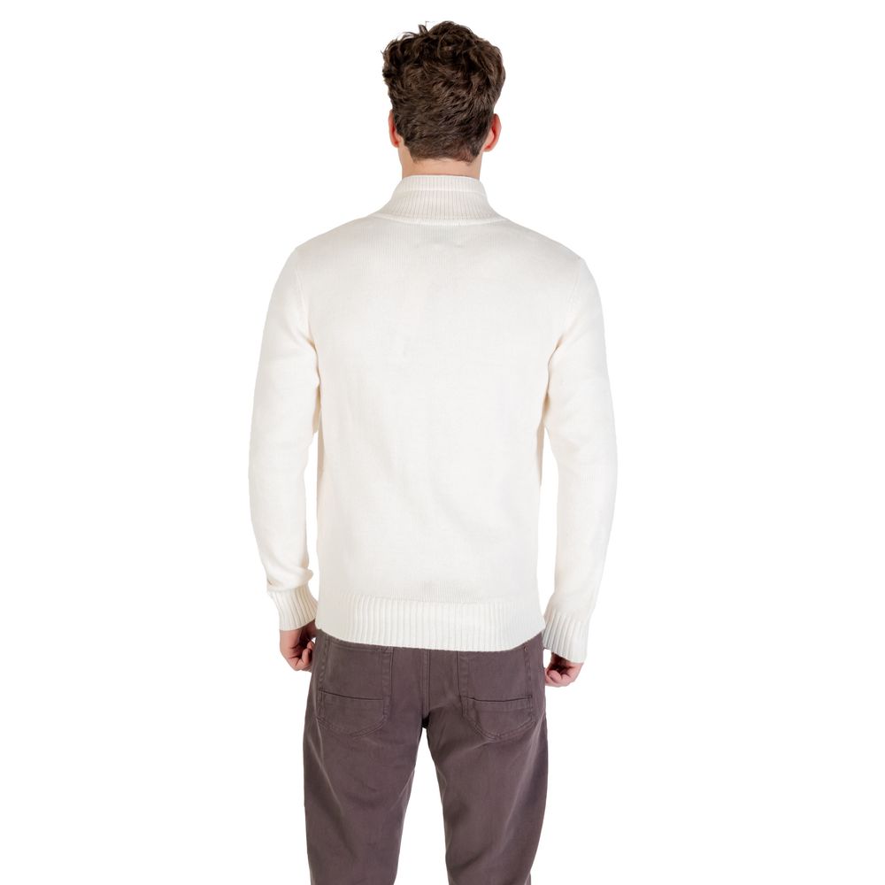 Gianni Lupo Cream Marabou Sweatshirt for Men