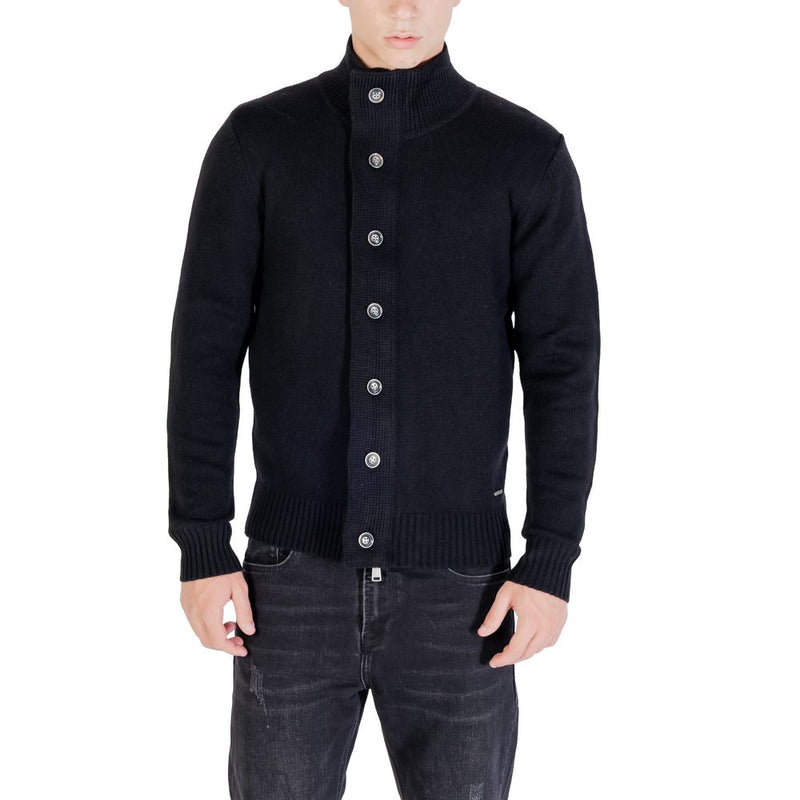 Gianni Lupo Zwart Maraboe Sweatshirt