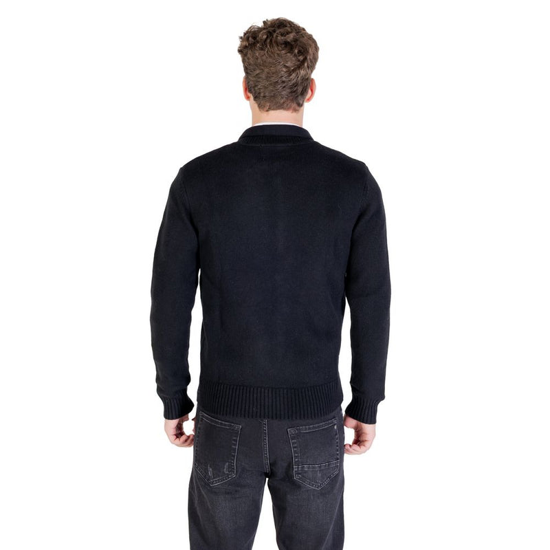 Gianni Lupo Zwart Maraboe Sweatshirt