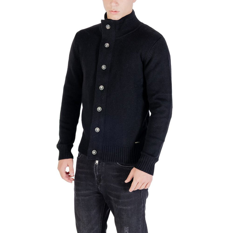 Gianni Lupo Zwart Maraboe Sweatshirt