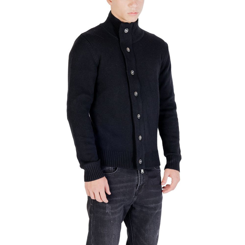 Gianni Lupo Zwart Maraboe Sweatshirt