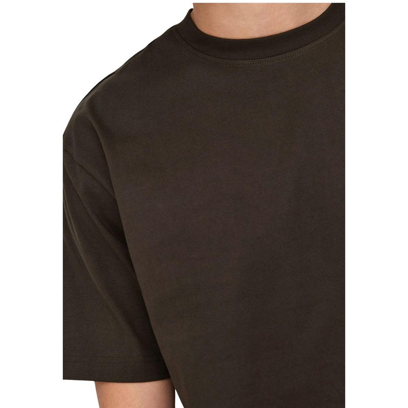 Only & Sons Brown Organic Cotton T-Shirt - Onsfred Life Rlx