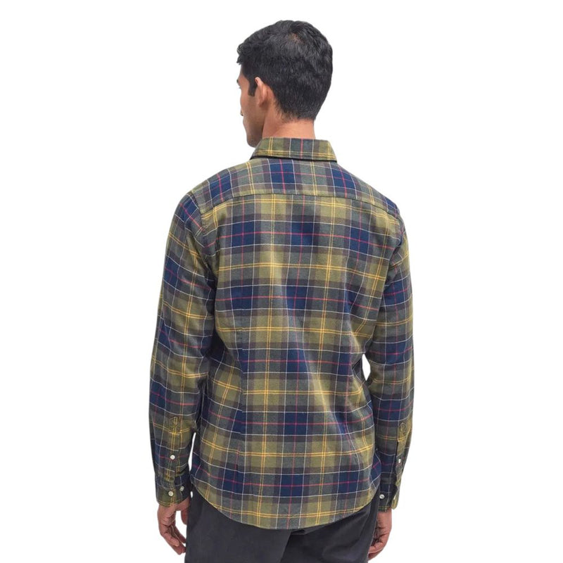 Chemise habillée bicolore en coton Barbour