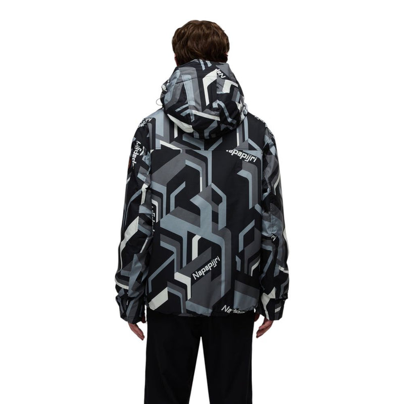 Napapijri Bicolor Recycled Polyester Shell Jacket for Men