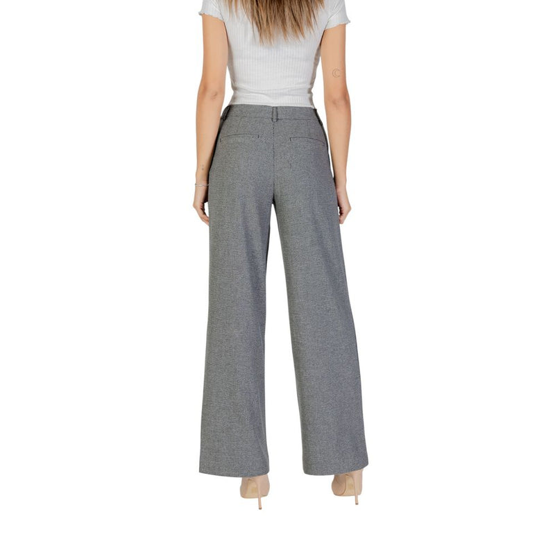 Only ONLDELL LIFE MW Wide Pant CC TLR - Pantalon Casual Gris