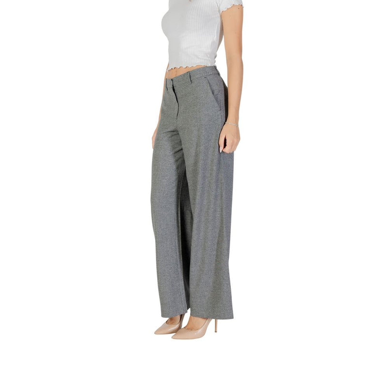 Only ONLDELL LIFE MW Wide Pant CC TLR - Pantalon Casual Gris