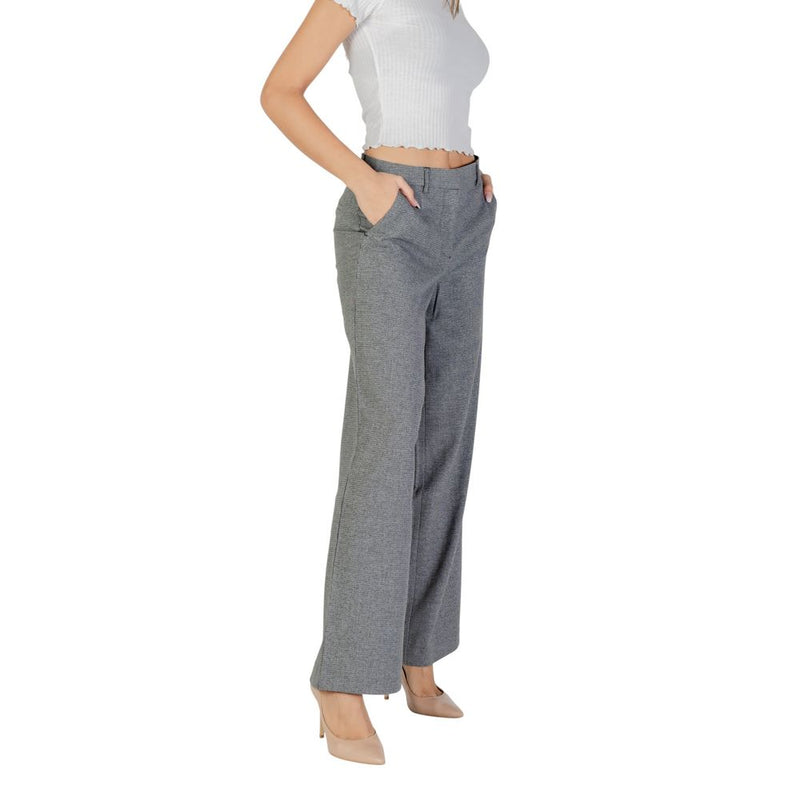 Only ONLDELL LIFE MW Wide Pant CC TLR - Pantalon Casual Gris