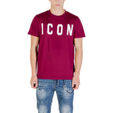 Icon Bordeaux Cotton T-Shirt - Essential Casual Wear