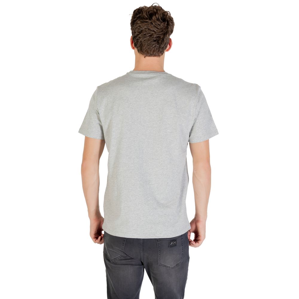 T-shirt gris en coton Ralph Lauren