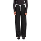 ICHI IHKYRRA PA Women's Black Palazzo Trousers - Chic & Comfortable
