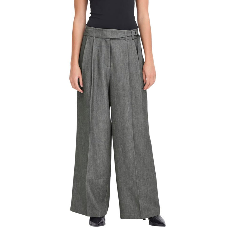 ICHI IHFILANO PA2 Trousers Grises Casual pour Femmes