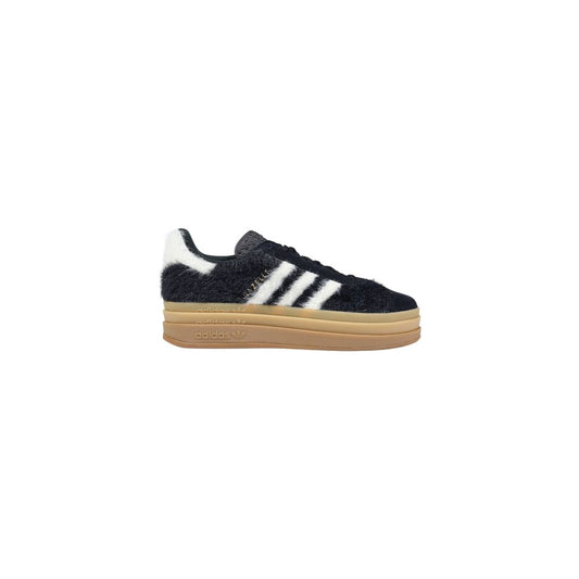 Adidas Originals GAZELLE BOLD Women's Black Leather Platform Sneakers