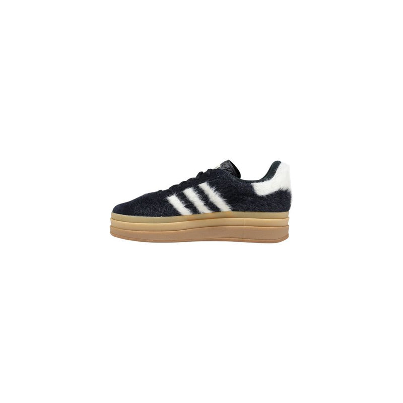 Adidas Originals GAZELLE BOLD Women's Black Leather Platform Sneakers