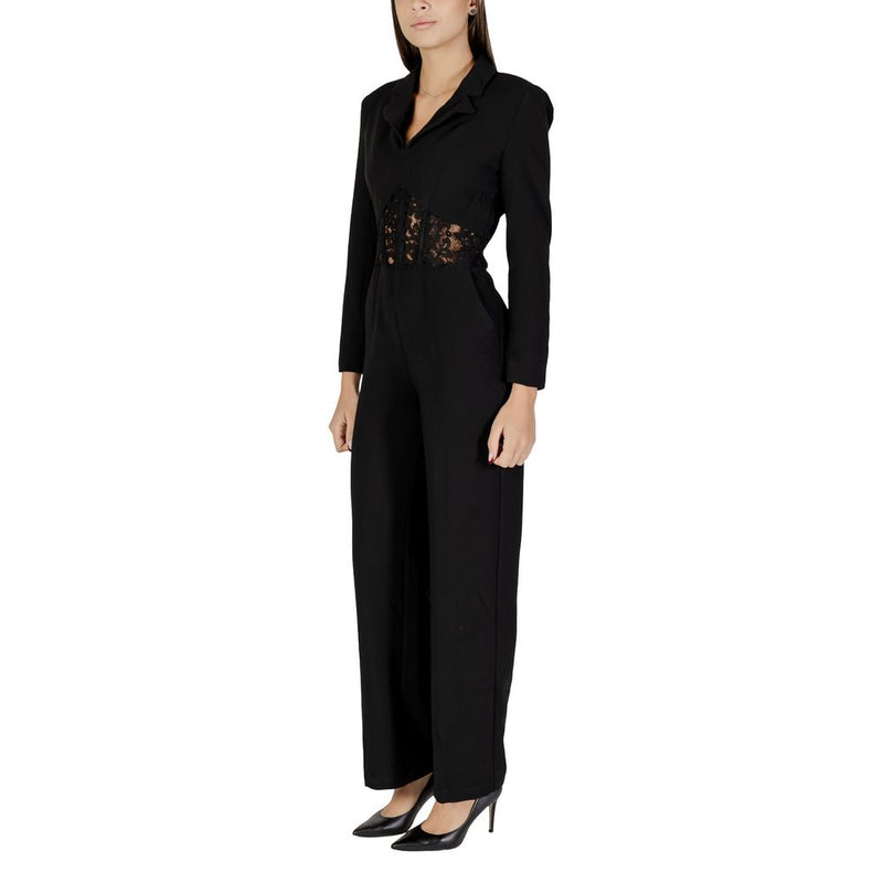 Morgan De Toi Elegant Black Jumpsuit for Women - Model 252-PCORSE