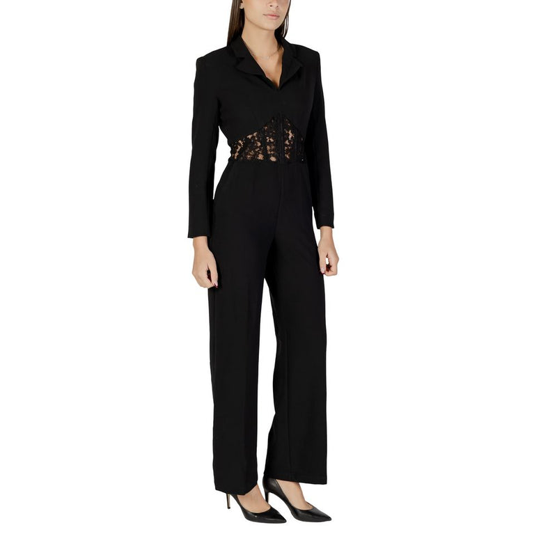 Morgan De Toi Elegant Black Jumpsuit for Women - Model 252-PCORSE