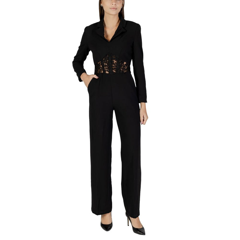 Morgan De Toi Elegant Black Jumpsuit for Women - Model 252-PCORSE