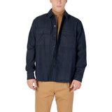 Only & Sons ONSPAUL RLX Overshirt - Blue Denim Shirt for Men