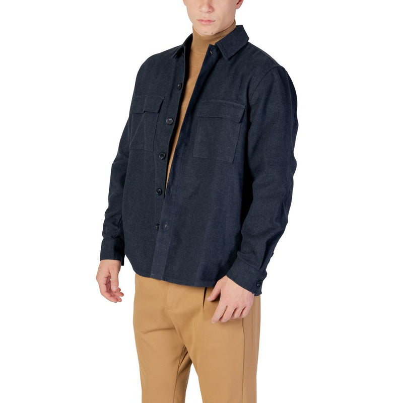 Only & Sons Blauw Denim Overhemd