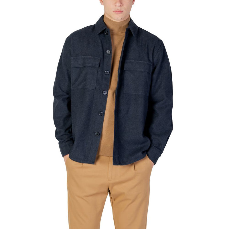 Only & Sons Blauw Denim Overhemd