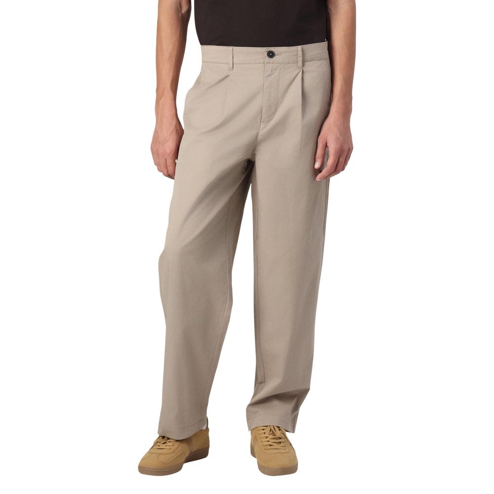 Only & Sons ONSKILO Beige Cotton Casual Pants for Men