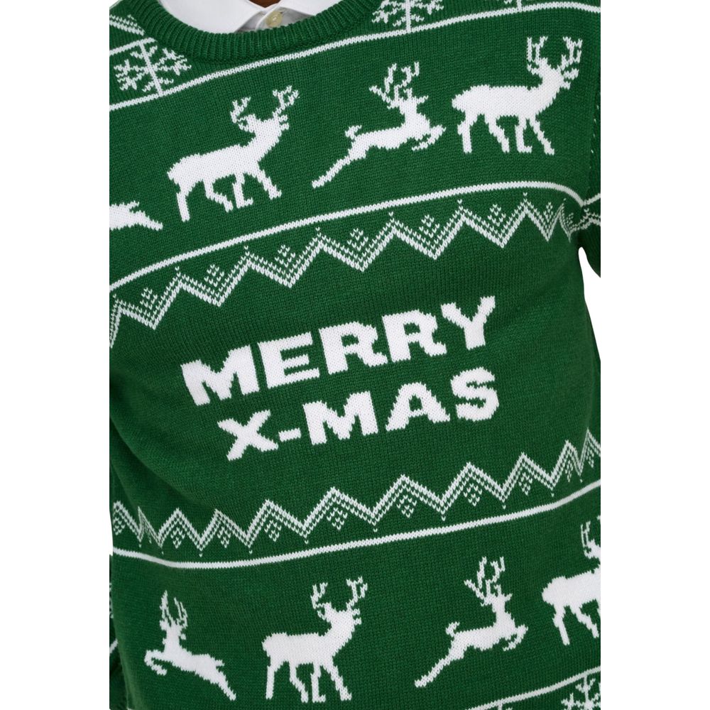 Only & Sons Bicolor Marabou Sweatshirt - Festive Comfort