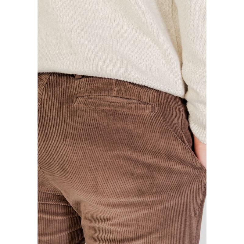 Borghese bruine casual katoenen broek