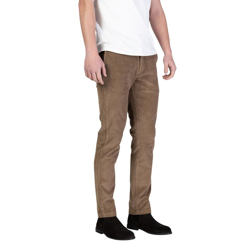 Borghese bruine katoenen casual broek