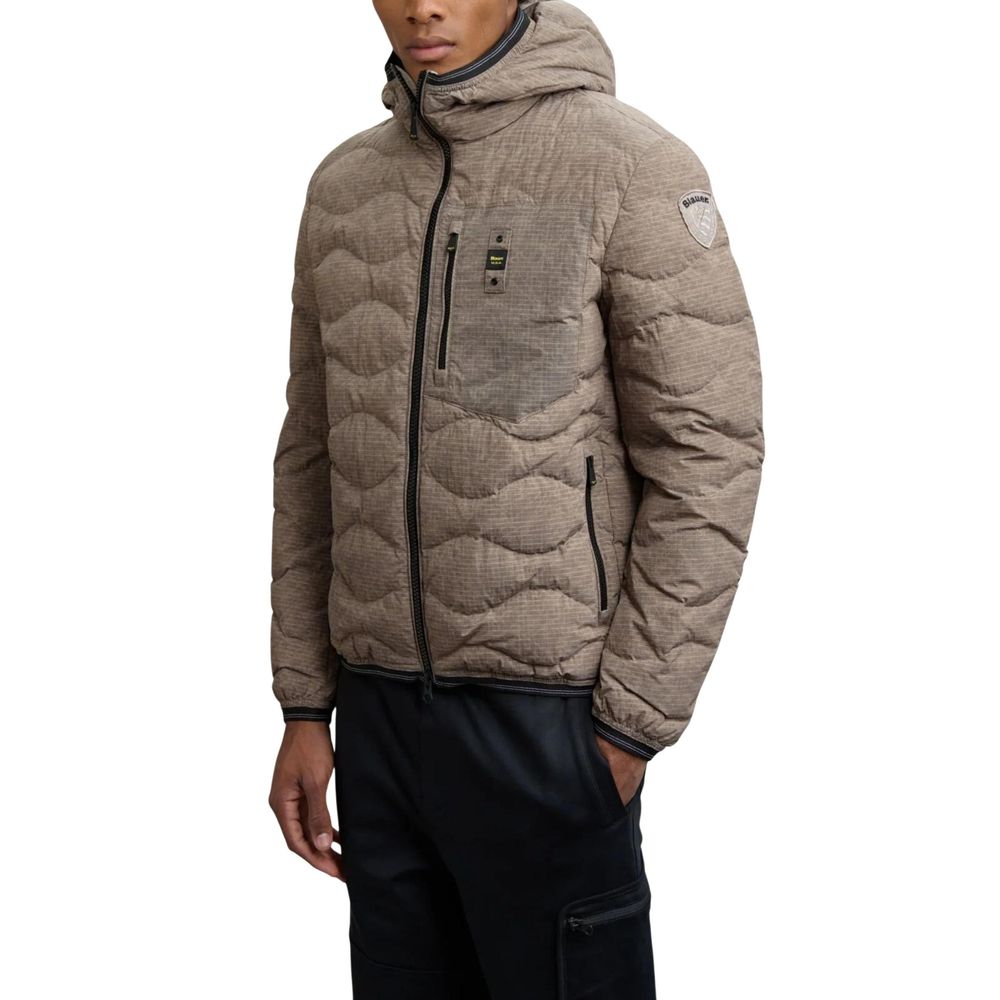 Blauer WAVE 25WBLUC03074 Brown Polyester Down Jacket