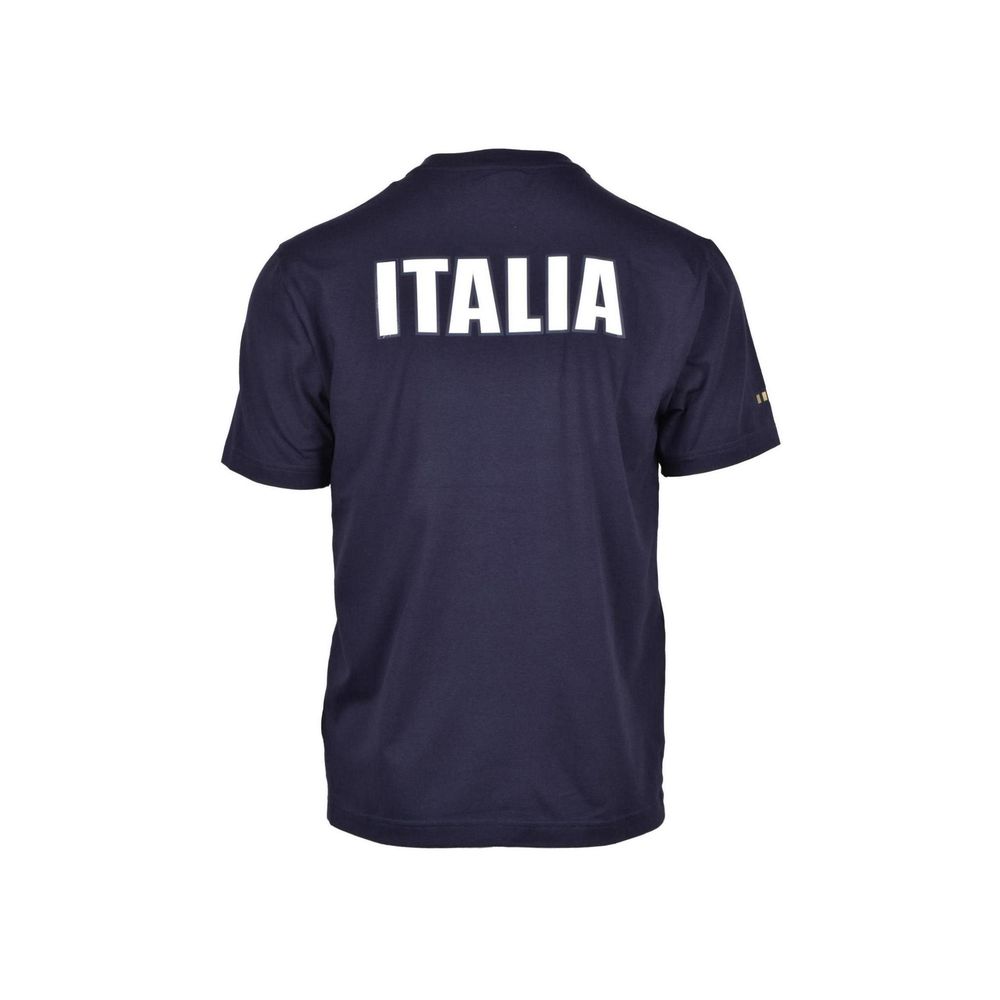 EA7 Emporio Armani Blauw Katoenen Sportkleding