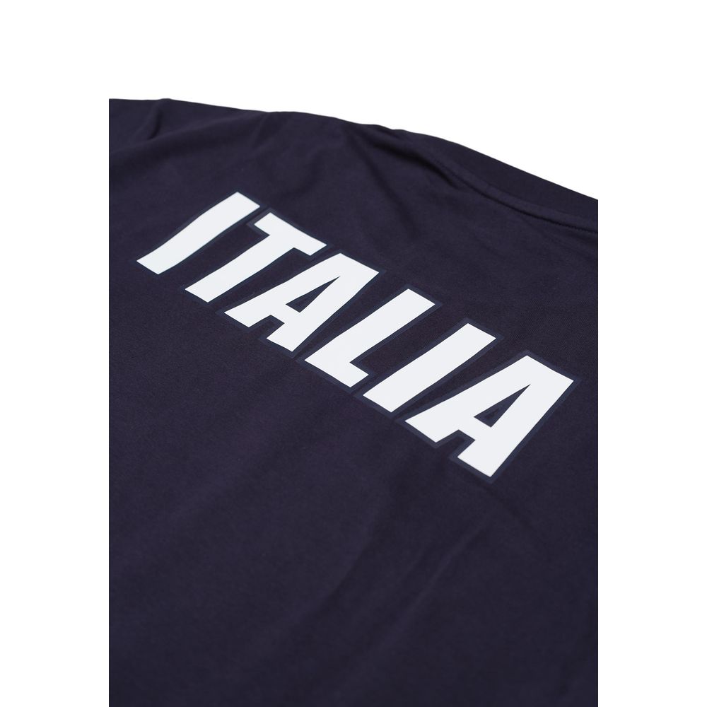 EA7 Emporio Armani Blauw Katoenen Sportkleding