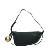 Burberry Green Leather Shoulder Bag - Stylish & Functional