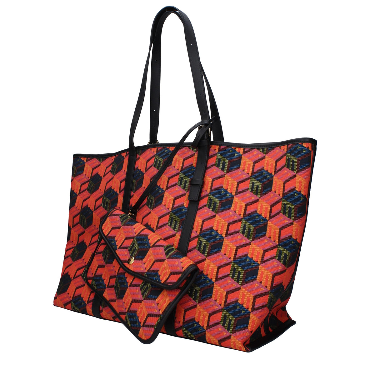 MCM Multicolor Fabric Shoulder Bag - Chic and Functional