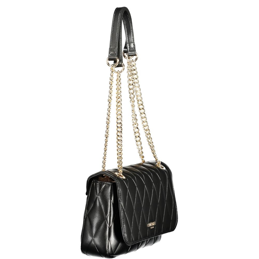 Twinset Black Polyurethane Handbag - Chic & Versatile Women's Bag