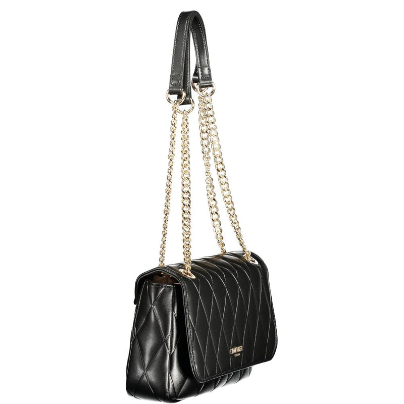 Twinset Black Polyurethane Handbag - Chic & Versatile
