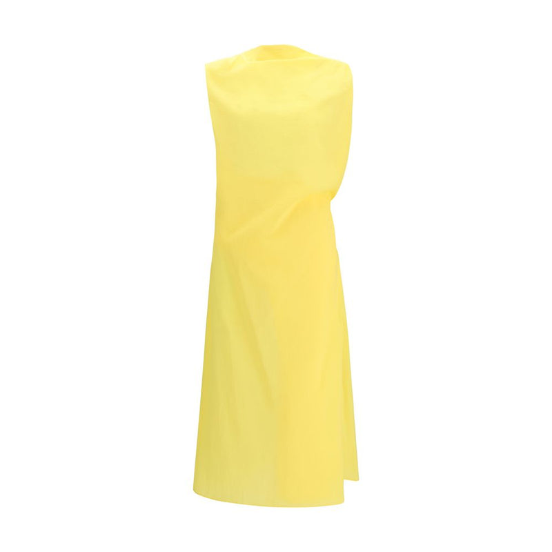 Jacquemus Bicolor Cotton Casual Midi Dress for Women