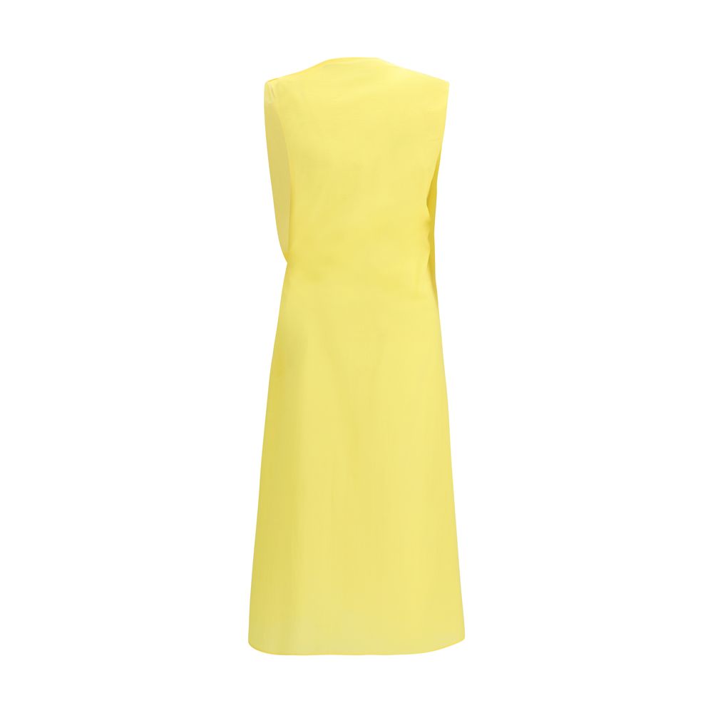 Jacquemus Bicolor Cotton Casual Midi Dress - Elegant & Versatile