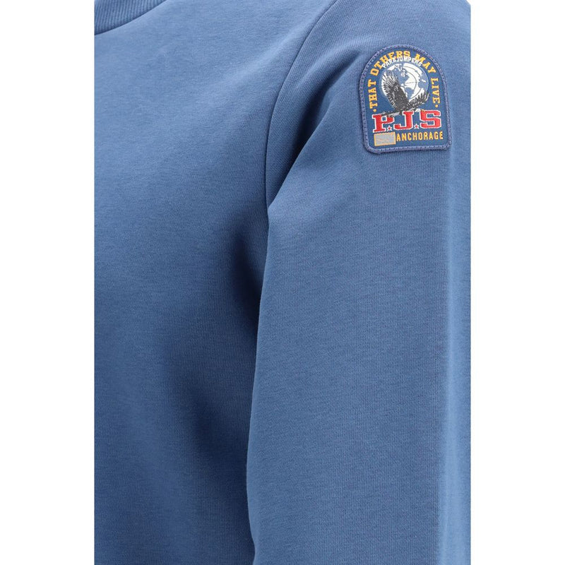 Parajumpers K2 Blue Cotton Sweatshirt for Men