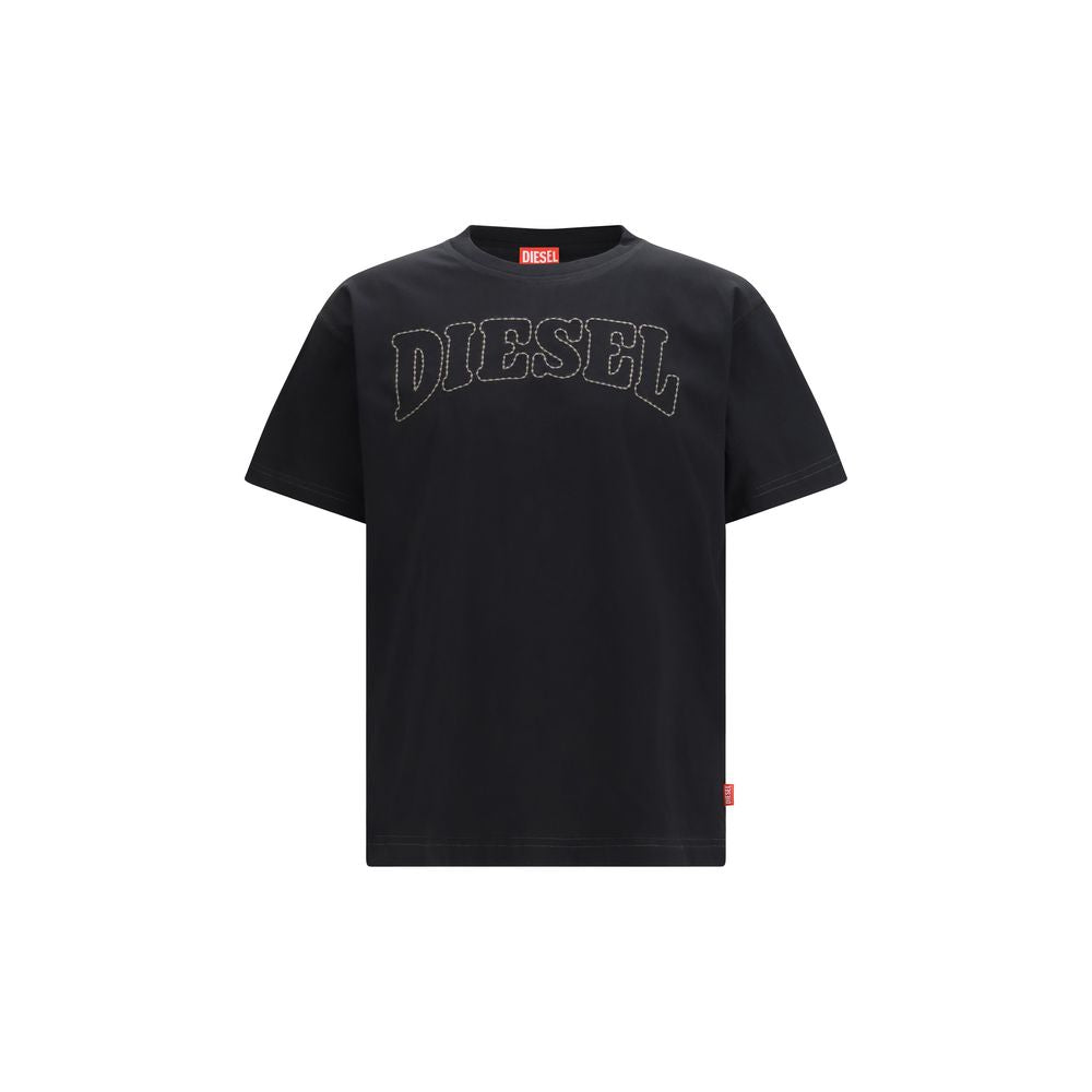 Diesel zwart katoenen T-shirt