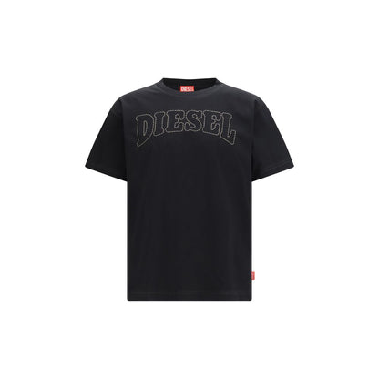 Diesel zwart katoenen T-shirt