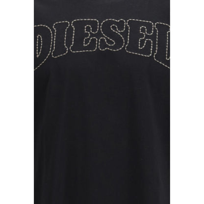 Diesel zwart katoenen T-shirt