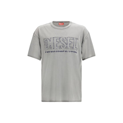 Dieselgrijze katoenen sportkleding