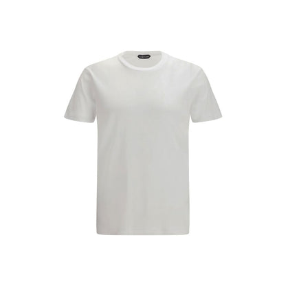 T-shirt en coton blanc Tom Ford
