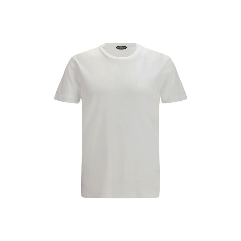 T-shirt en coton blanc Tom Ford