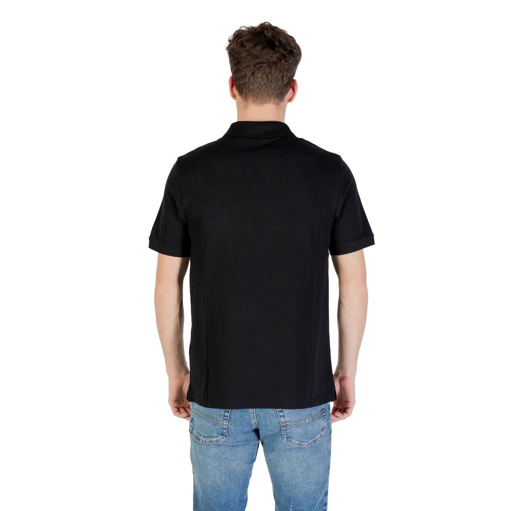 Lyle & Scott Black Cotton Polo Shirt for Men